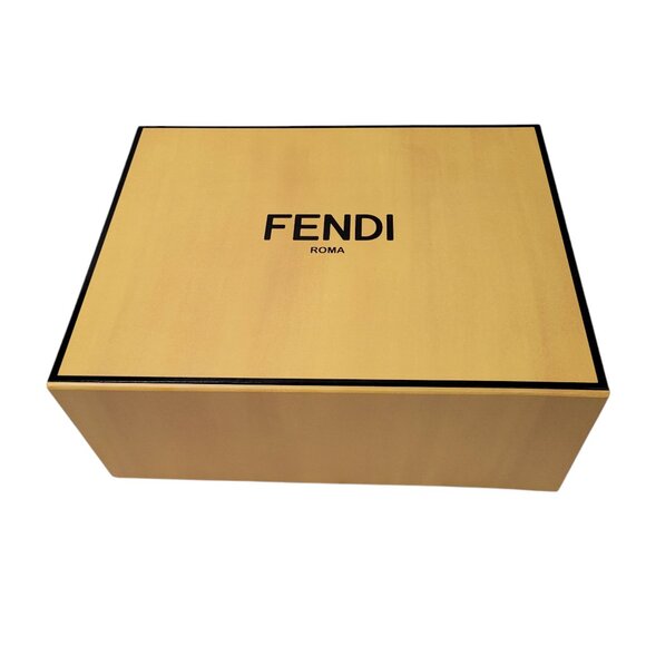 Fendi Magnetic Gift Box Empty Decorative Storage Organizer 13 x 10 x 5 in - Picture 12 of 12